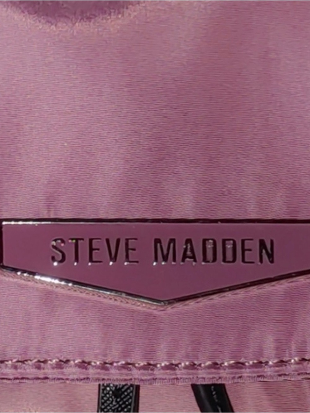 Steve Madden Mauve Pink Women’s Backpack - Chic Logo Detail